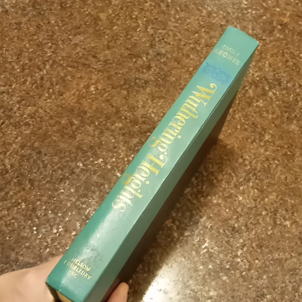 Antique Vintage Emily Bronte "Wuthering Heights" Hardcover Book - Picture 2 of 5
